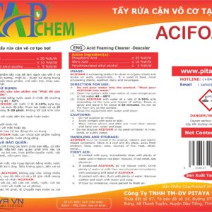 TẨY CẶN VÔ CƠ ACIFOAM 1 TẨY CẶN VÔ CƠ ACIFOAM
